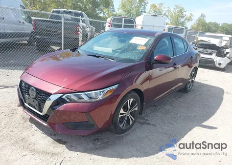 2021 Nissan Sentra Sv Xtronic Cvt z USA, uszkodzony, nr VIN 3N1AB8CV1MY268946